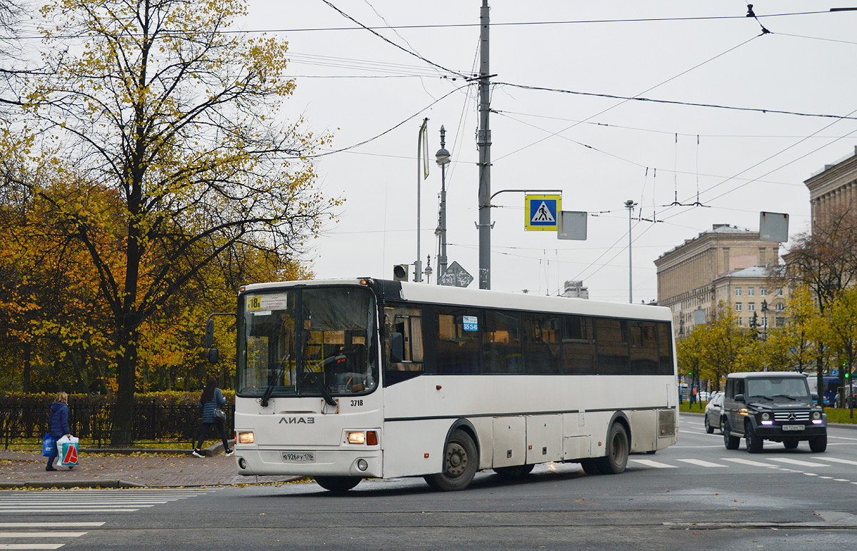 Gatchina, LiAZ-5256.61 # 3718