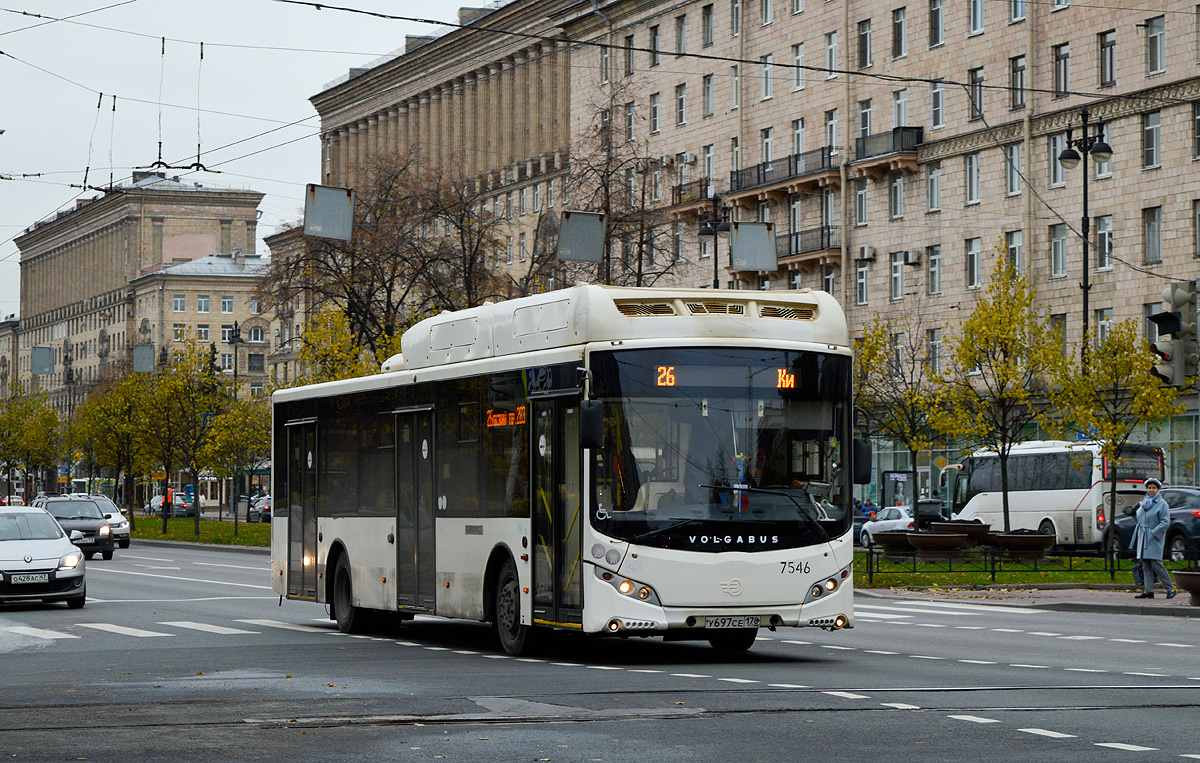 Санкт-Петербург, Volgabus-5270.G2 (CNG) № 7546