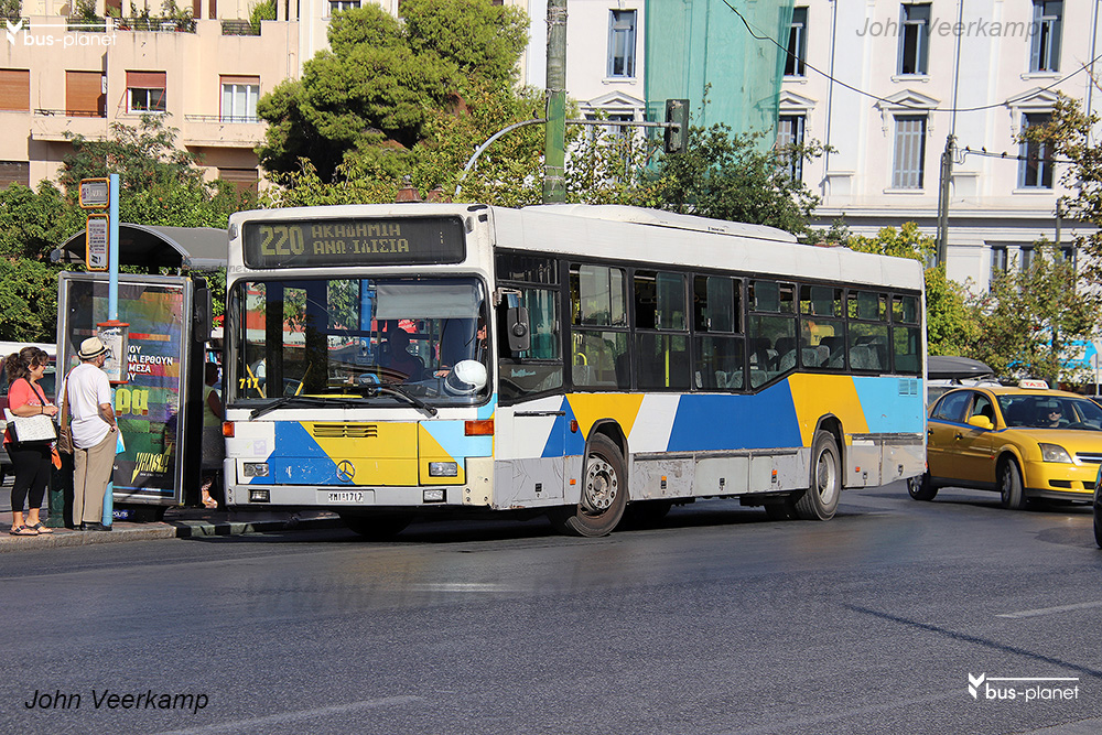 Афины, ELVO C97.405N (Mercedes O405N2) № 717