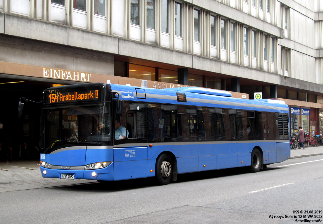 Munich, Solaris Urbino III 12 # M-WA 9032