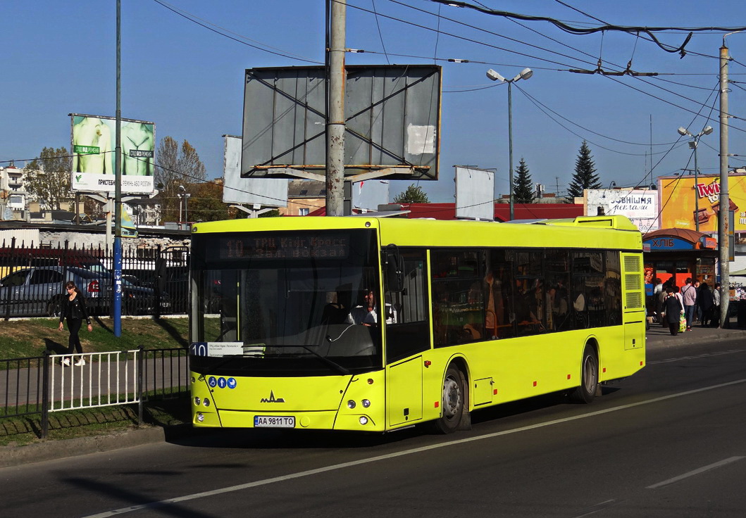 Lviv, MAZ-203.069 č. АА 9811 ТО