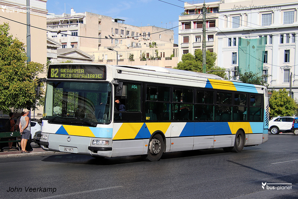 Athens, Irisbus Agora S # 867
