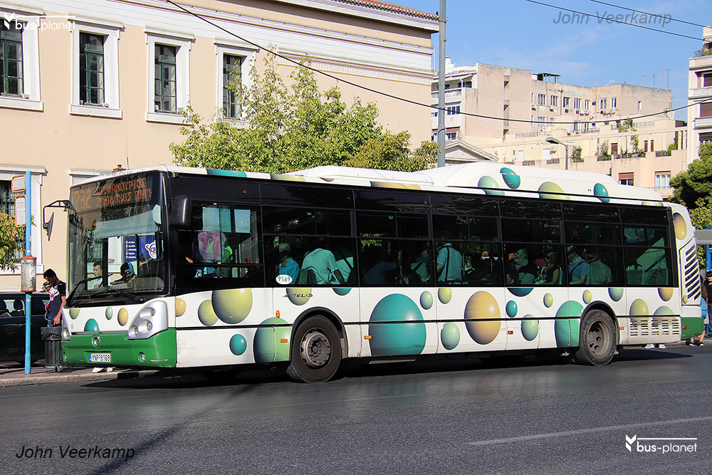 Афины, Irisbus Citelis 12M CNG № 9169