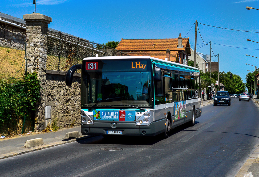 Paris, Irisbus Citelis 12M č. 8748