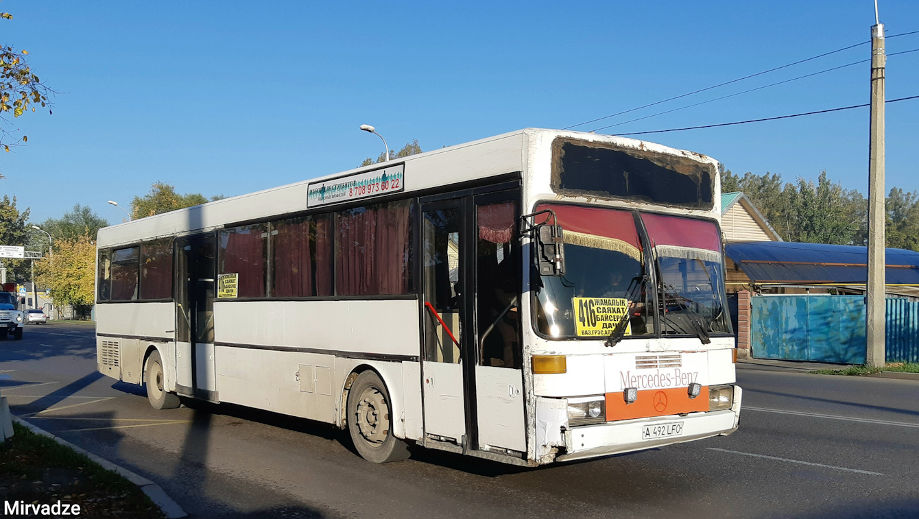 Almaty, Mercedes-Benz O405 №: A 492 LFO