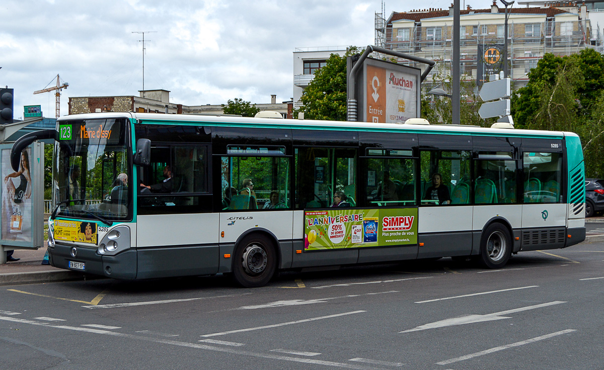 Paris, Irisbus Citelis 12M # 5285
