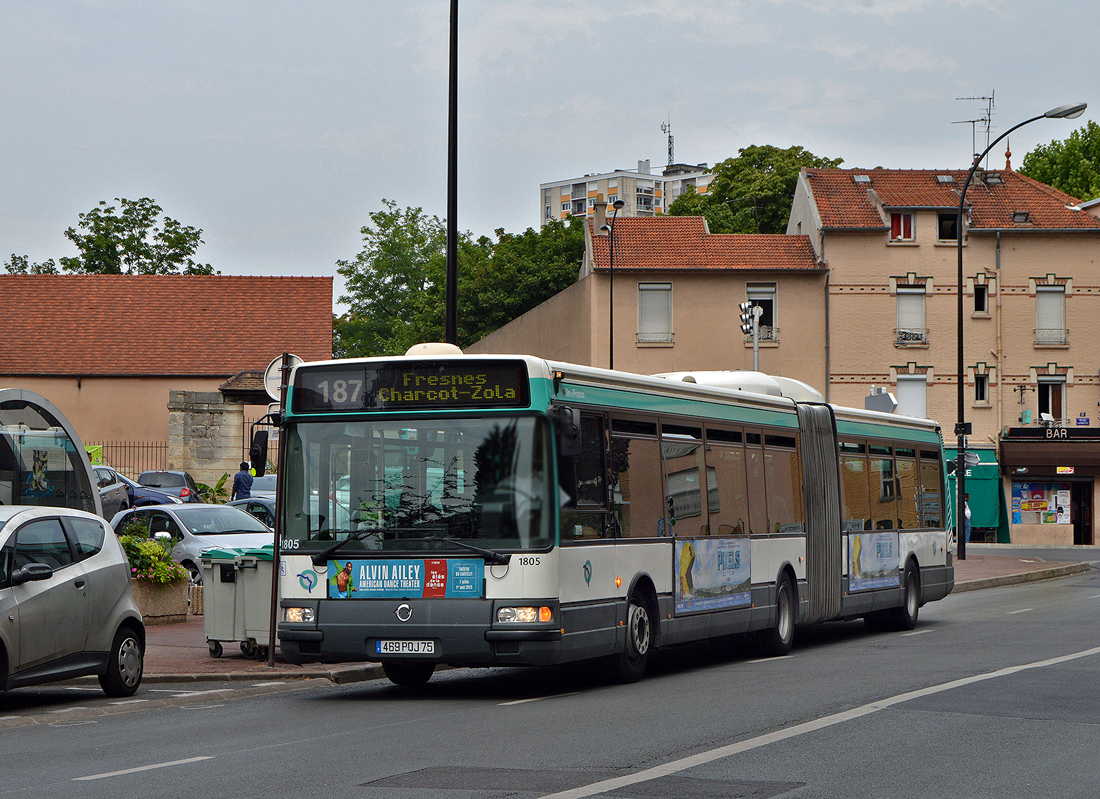 Paris, Irisbus Agora L Nr. 1805