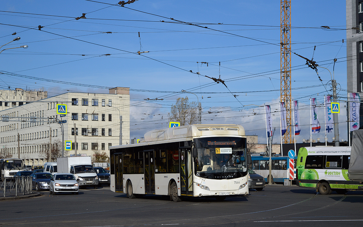 Санкт-Петербург, Volgabus-5270.G2 (CNG) № 7566
