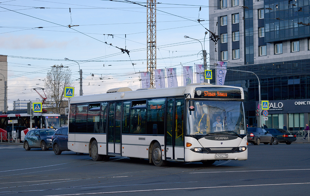 Saint Petersburg, Scania OmniLink CL94UB 4X2LB # 7147