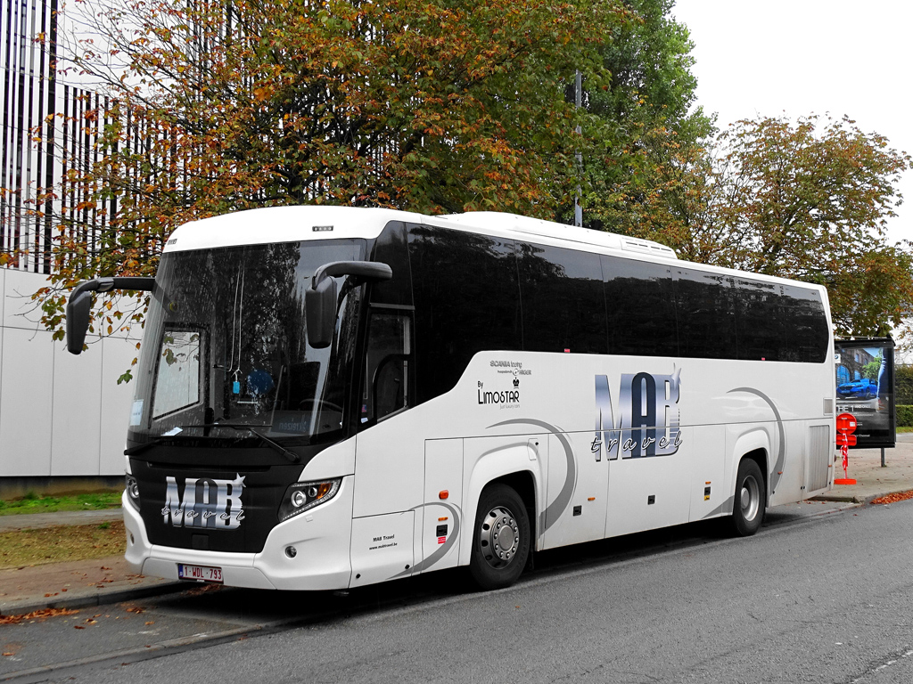 Brussels, Scania Touring HD (Higer A80T) No. 1-WDL-793
