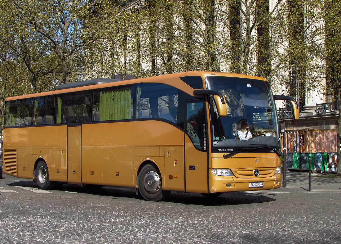 Zagreb, Mercedes-Benz Tourismo 15RHD-II # ZG 7375-FF