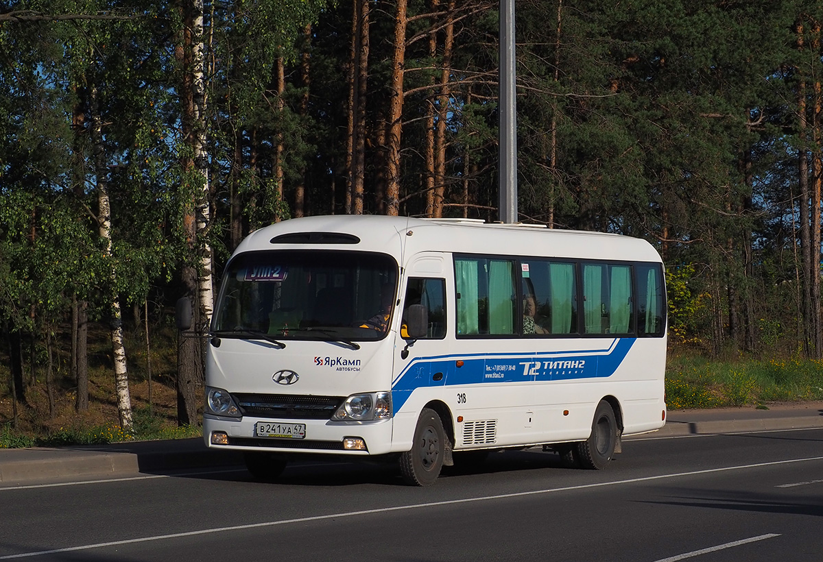 Sosnovy Bor, Hyundai County Kuzbass № 318