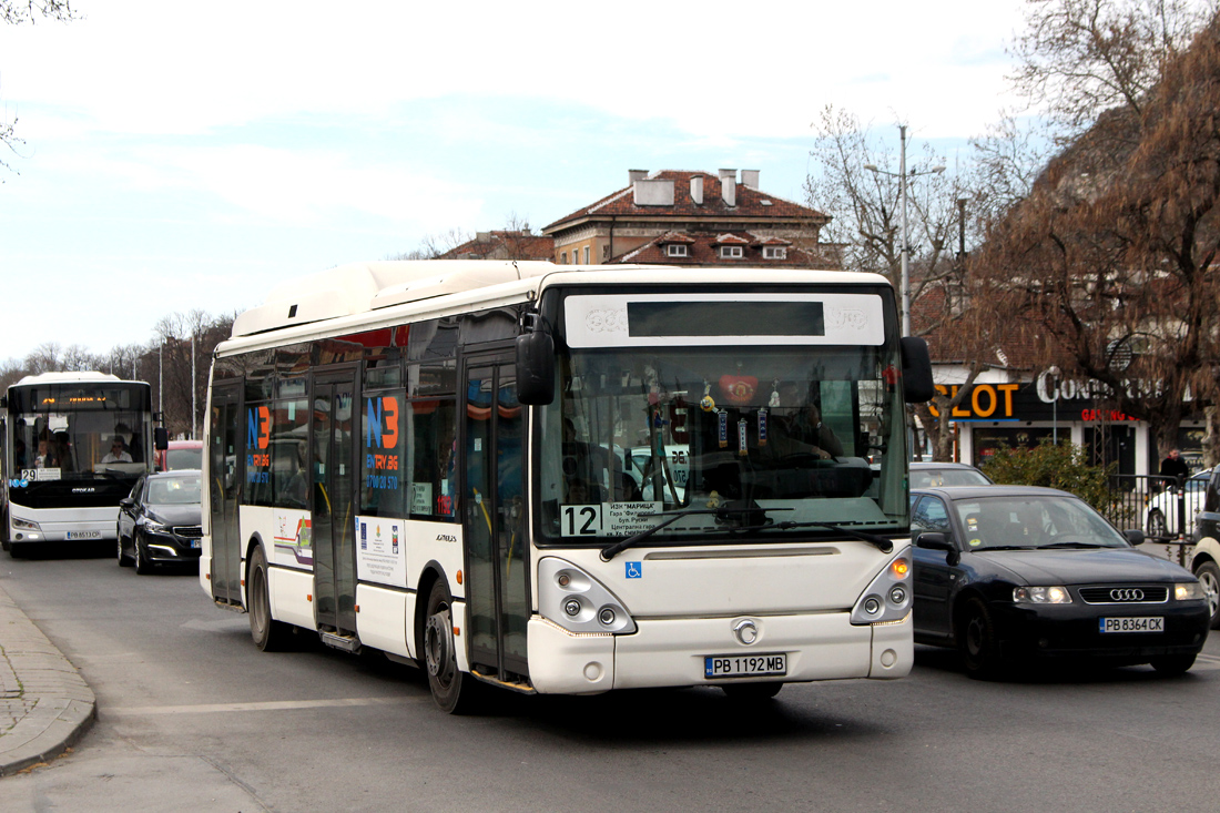 Plovdiv, Irisbus Citelis 12M CNG č. 1192
