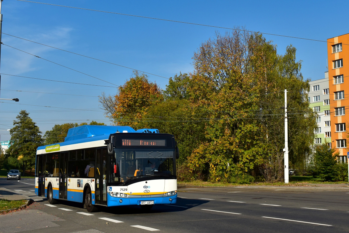 Ostrava, Solaris Urbino III 12 CNG No. 7129