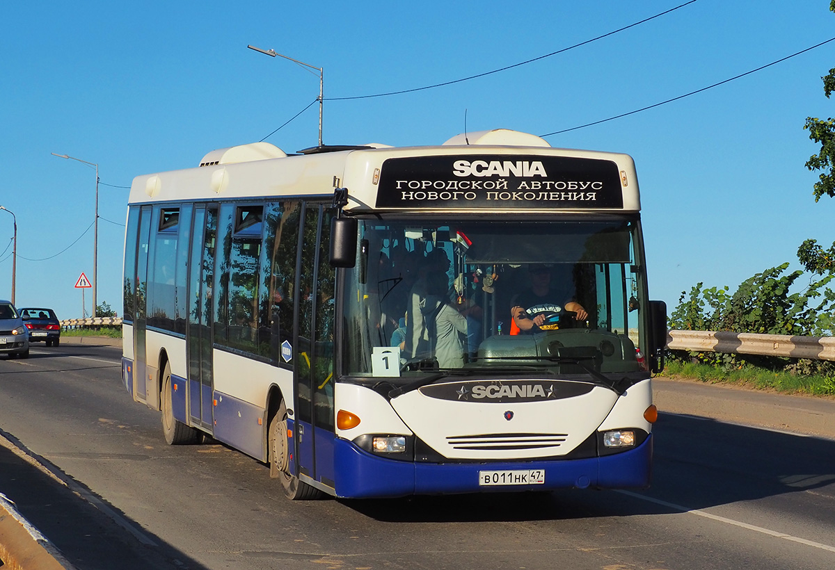 Кириши, Scania OmniLink CL94UB 4X2LB № В 011 НК 47