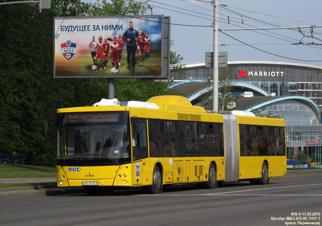 Minsk, MAZ-215.069 č. 024112