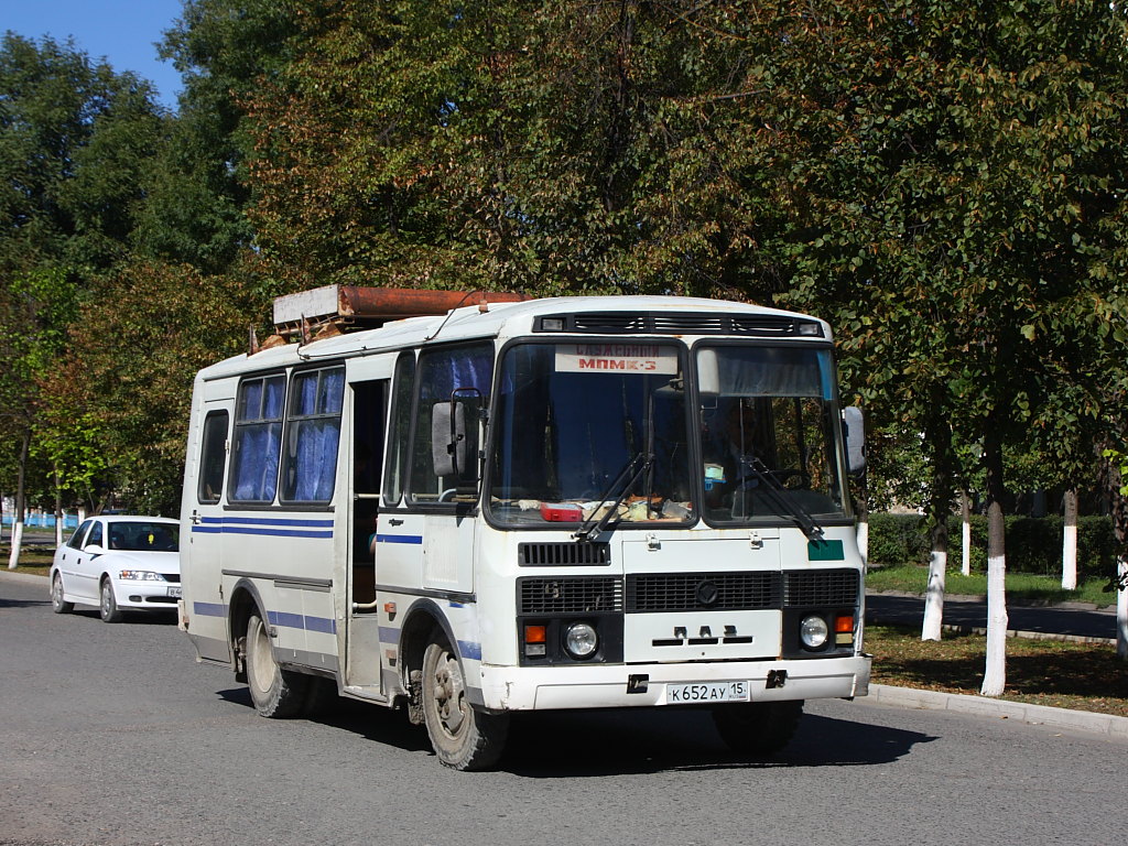 Моздок, ПАЗ-3205-110 (32050R) № К 652 АУ 15