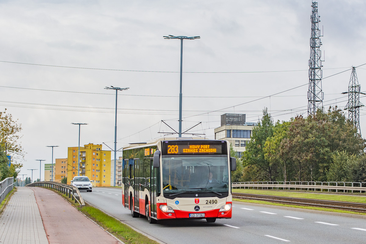 Gdańsk, Mercedes-Benz Citaro C2 K # 2490