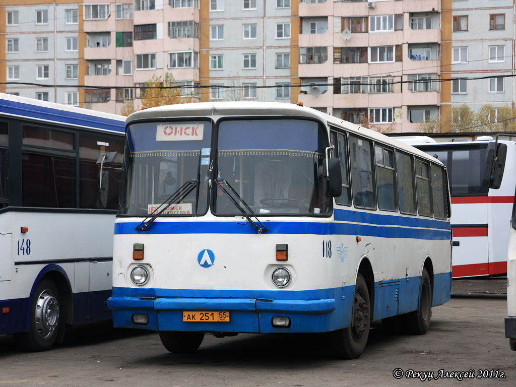 Omsk, LAZ-695Н No. 118