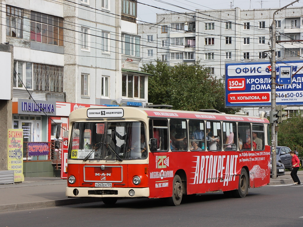 Krasnoyarsk, MAN SL200 č. Н 263 ЕН 124