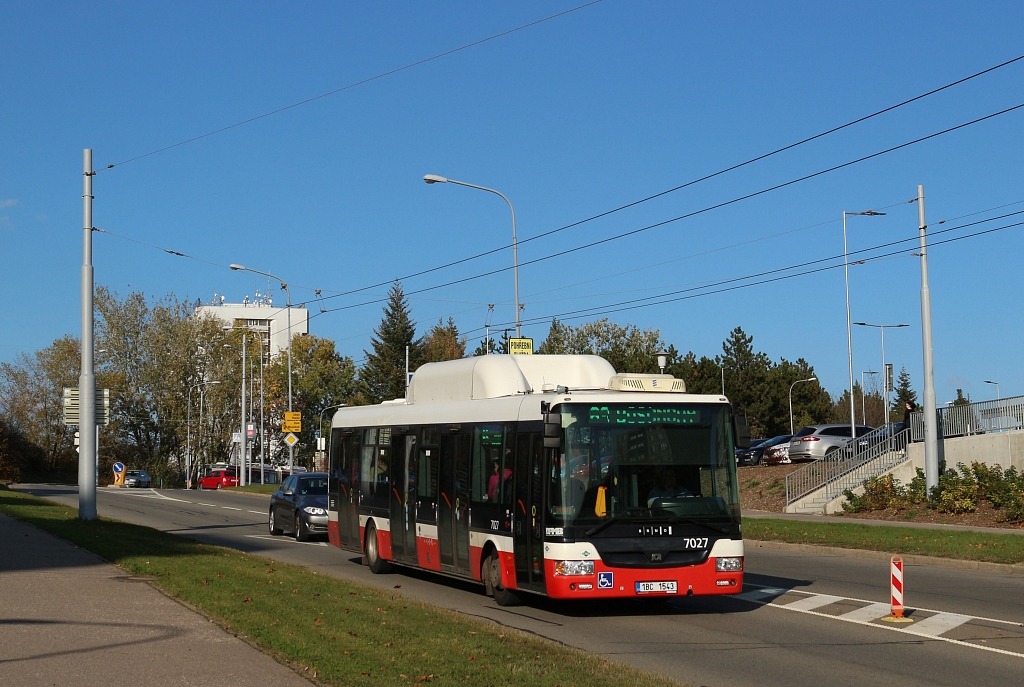 Brno, SOR NBG 12 č. 7027