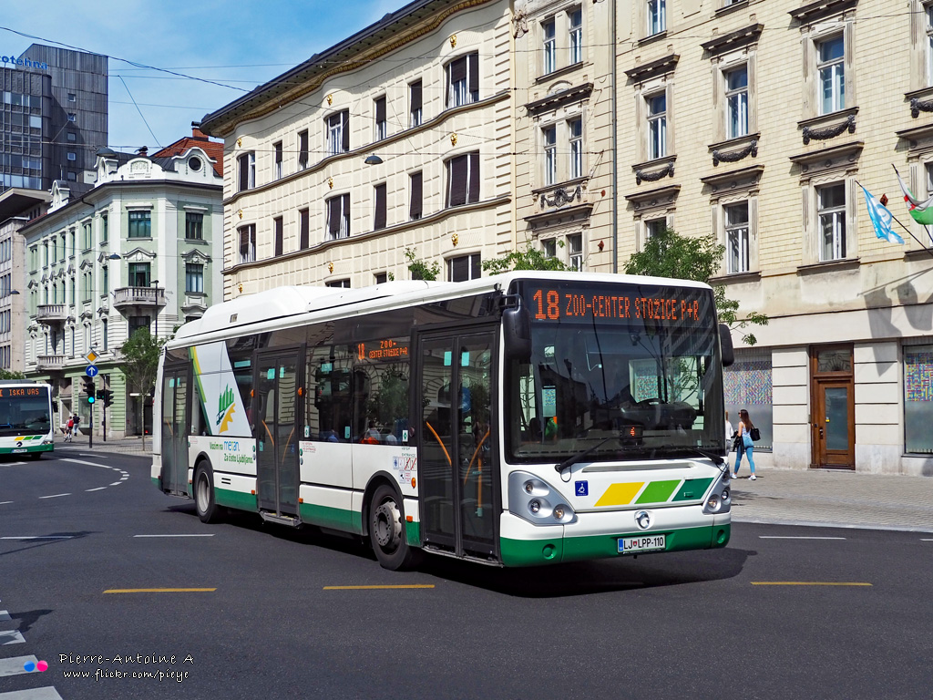 Ljubljana, Irisbus Citelis 12M CNG №: 110