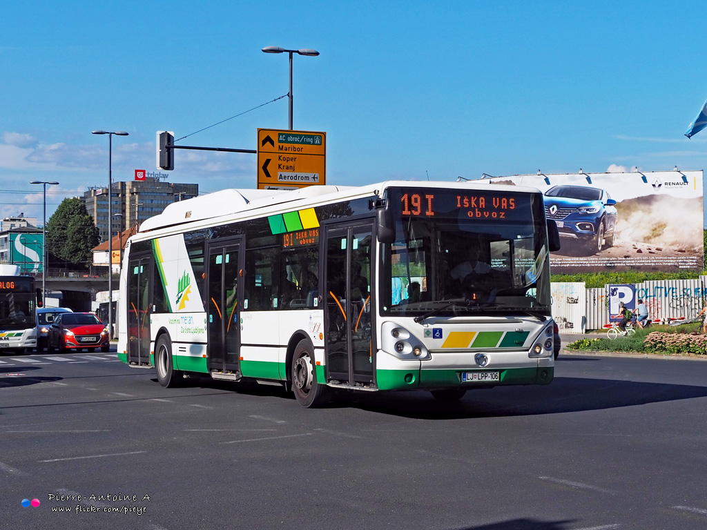 Ljubljana, Irisbus Citelis 12M CNG # 106