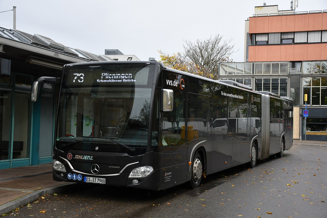 Esslingen am Neckar, Mercedes-Benz Citaro C2 G Hybrid # ES-ST 7960