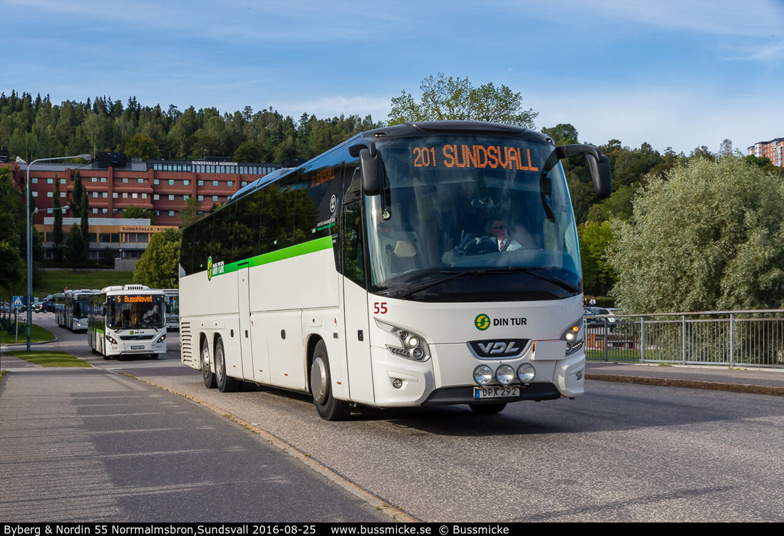 Sundsvall, VDL Futura FHD2-139.440 # 55