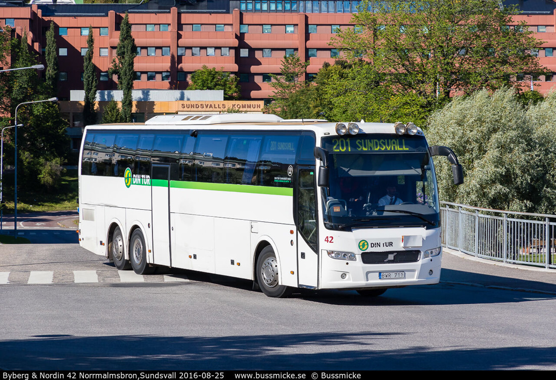 Sundsvall, Carrus Delta 9700H NL № 42