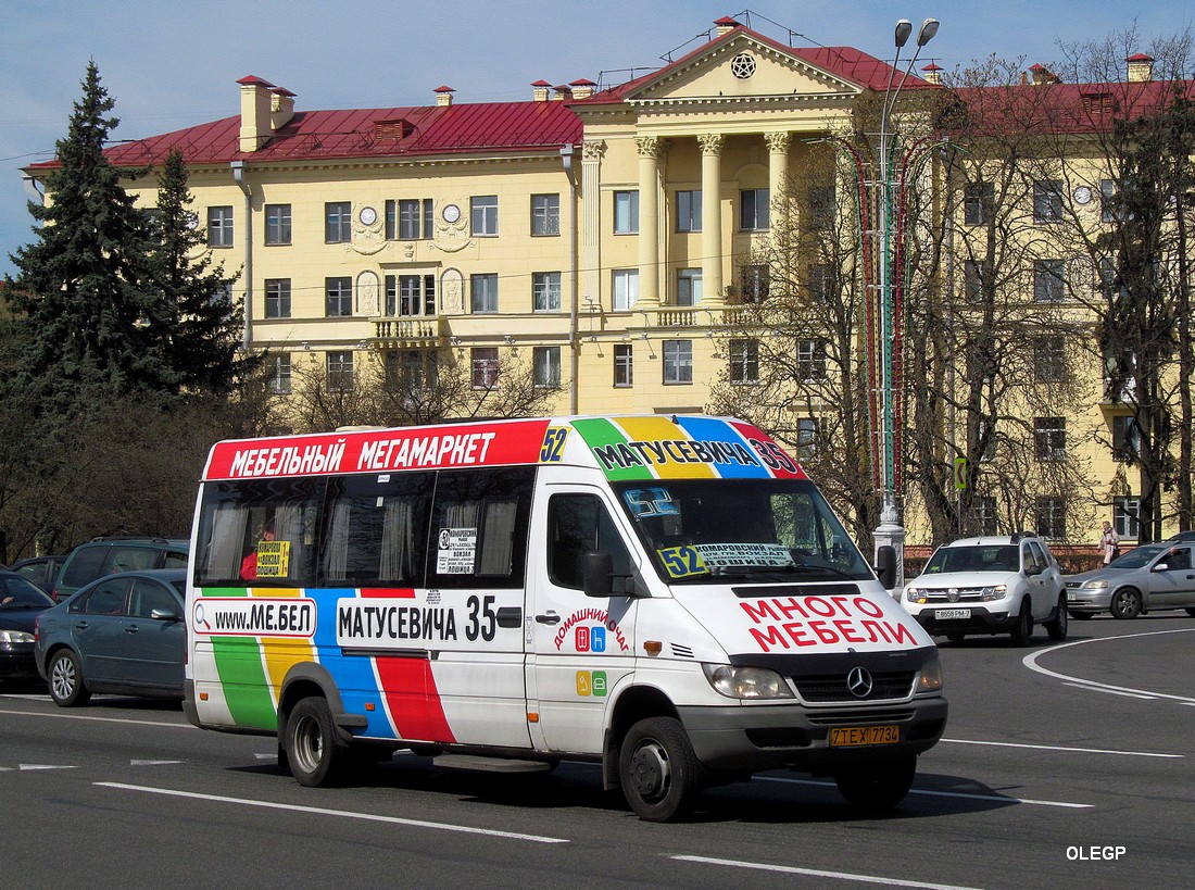 Minsk, Mercedes-Benz Sprinter # 7ТЕХ7734