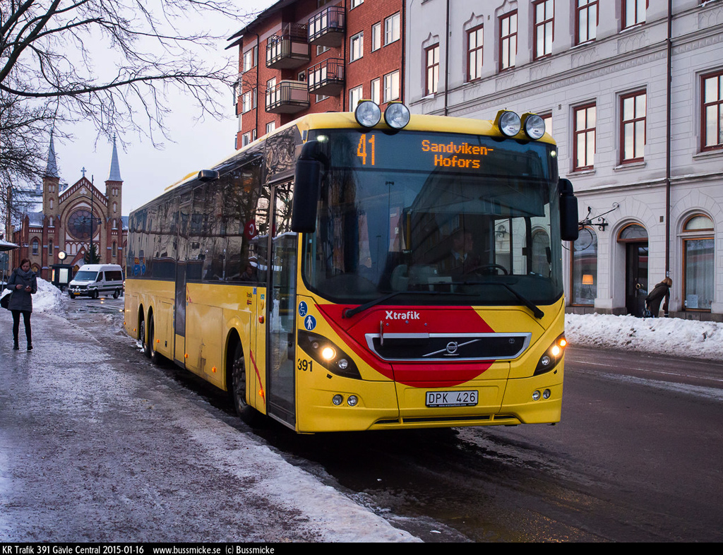 Umeå, Volvo 8900LE # 391
