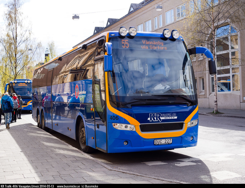 Umeå, Volvo 9700H NG # 406
