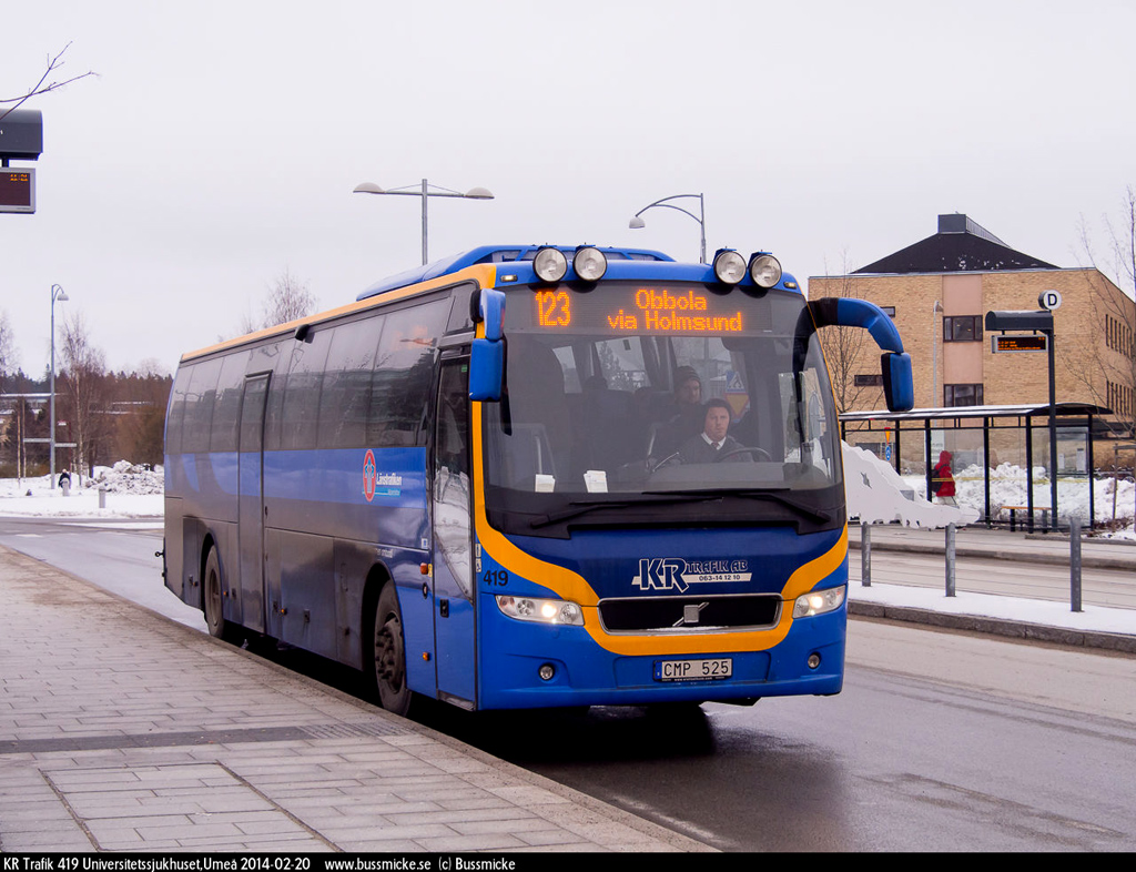 Umeå, Carrus Delta 9700S NL č. 419