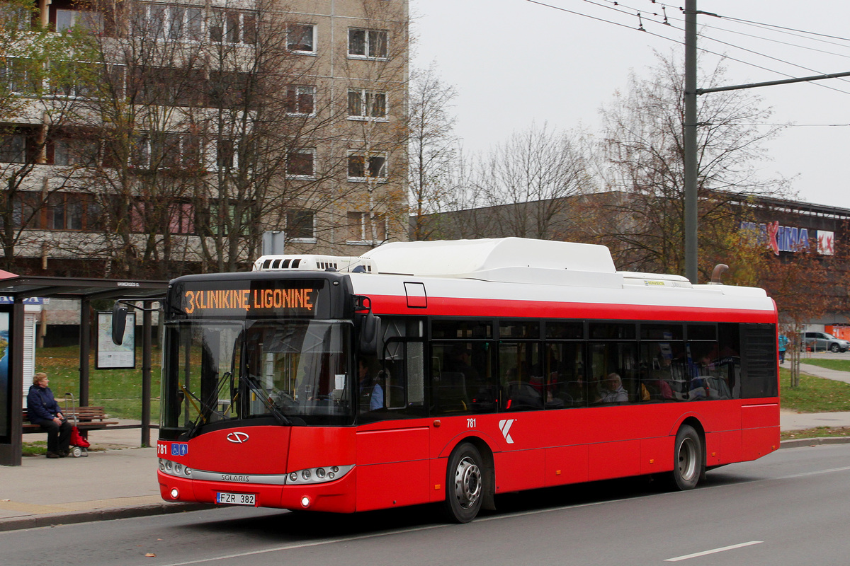 Kaunas, Solaris Urbino III 12 CNG No. 781