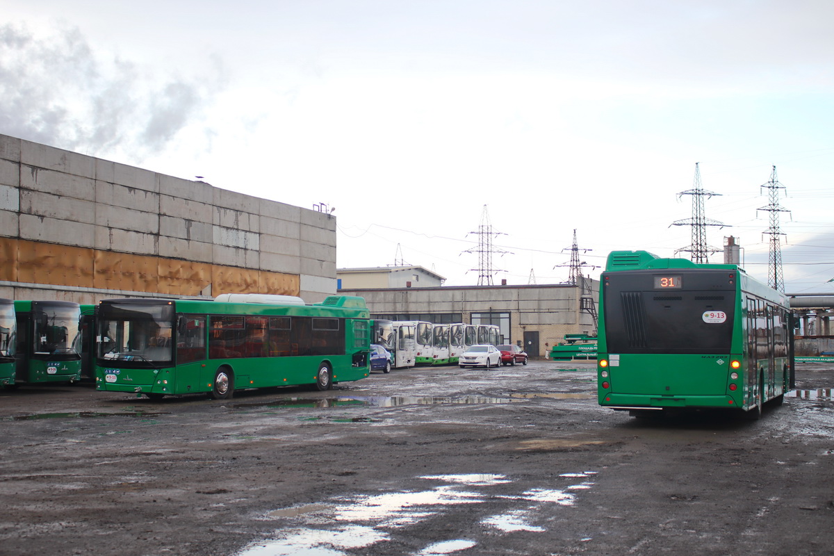 Челябинск, МАЗ-203.945 № 9-13; Челябинск — Новые и автобусы без номеров