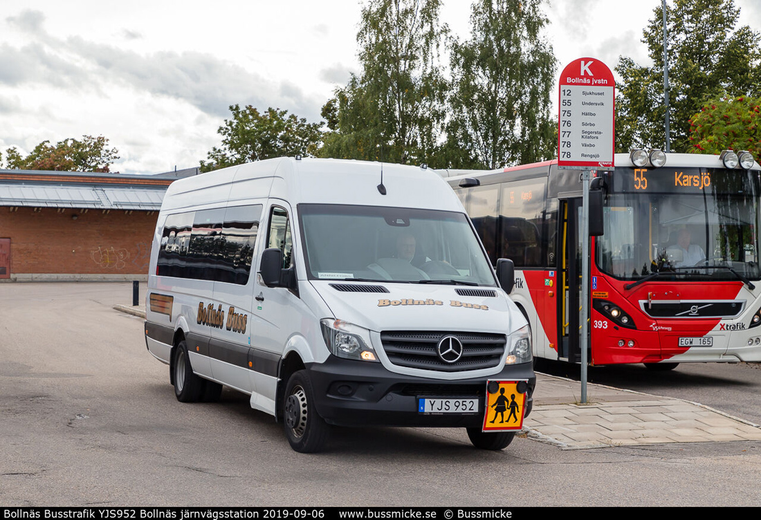 Gävle, Mercedes-Benz Sprinter 516CDI # YJS 952