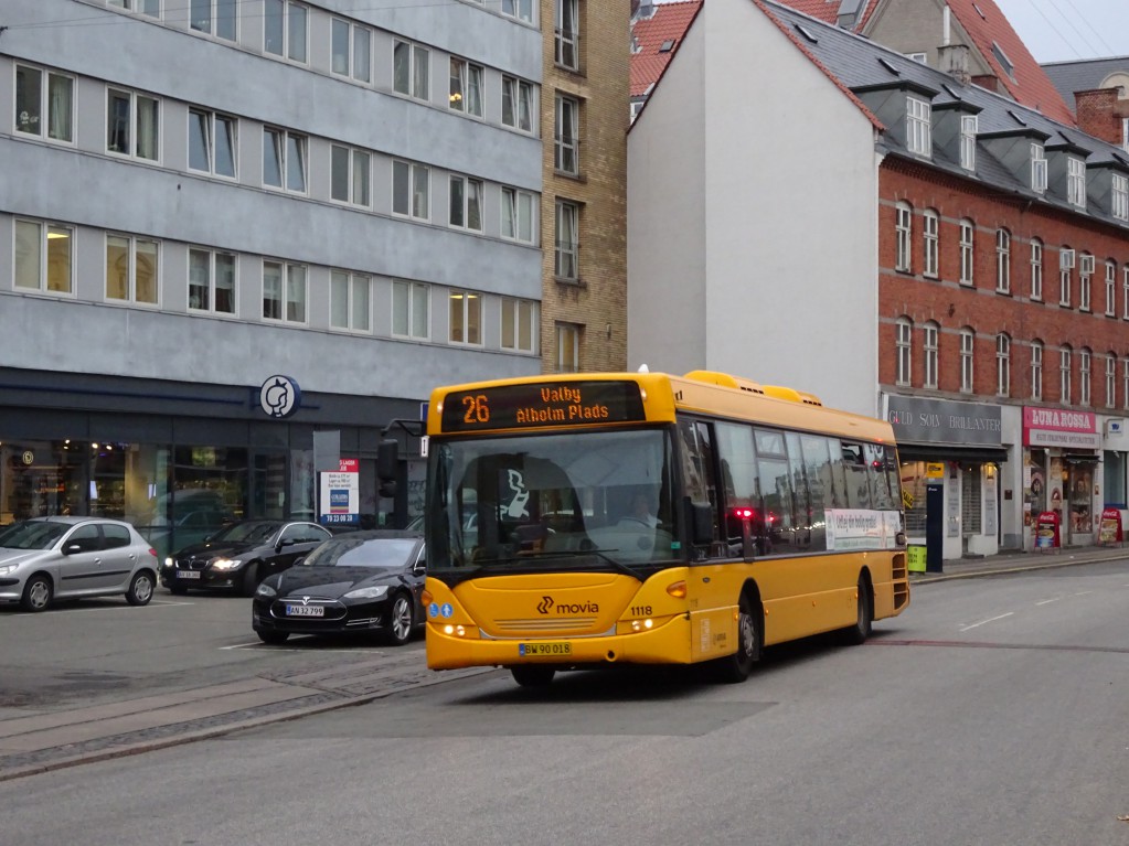 Copenhagen, Scania OmniLink CK230UB 4x2LB # 1118