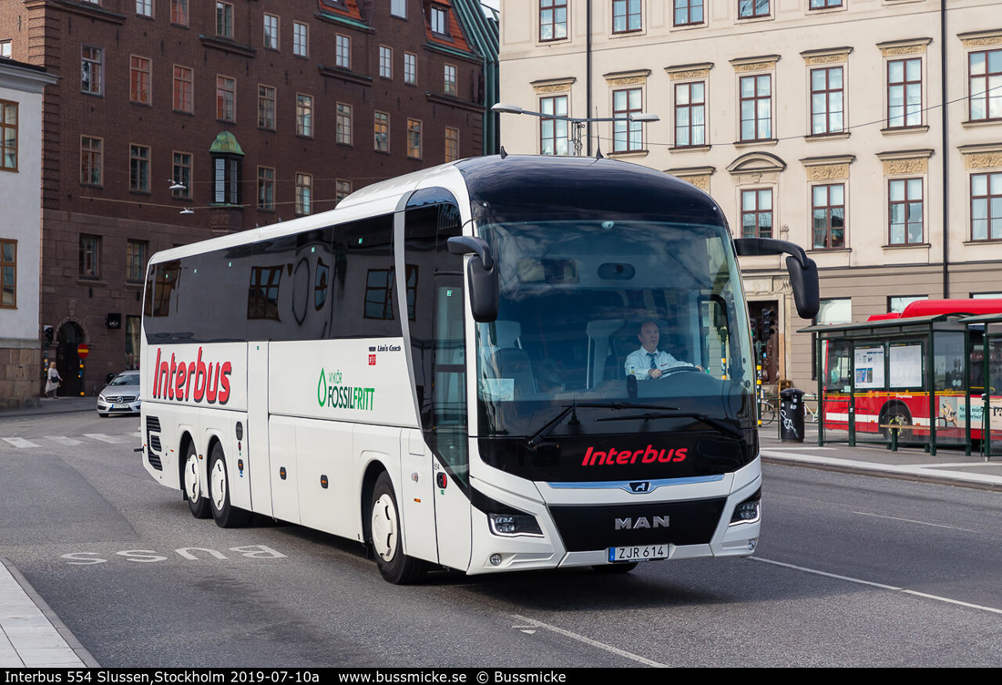 Stockholm, MAN R09 Lion's Coach C № 554