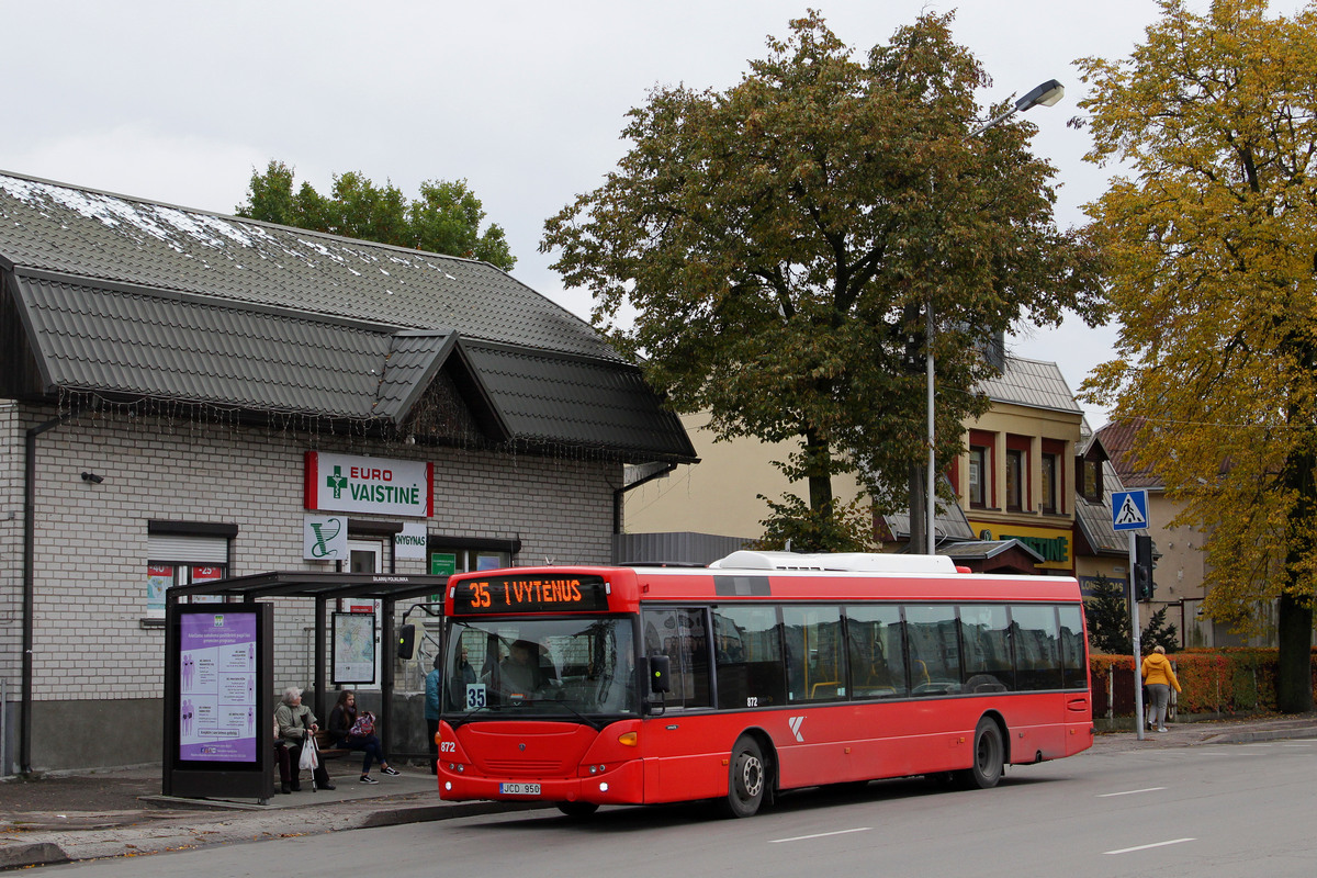 Kaunas, Scania OmniCity CN230UB 4x2EB Nr. 872