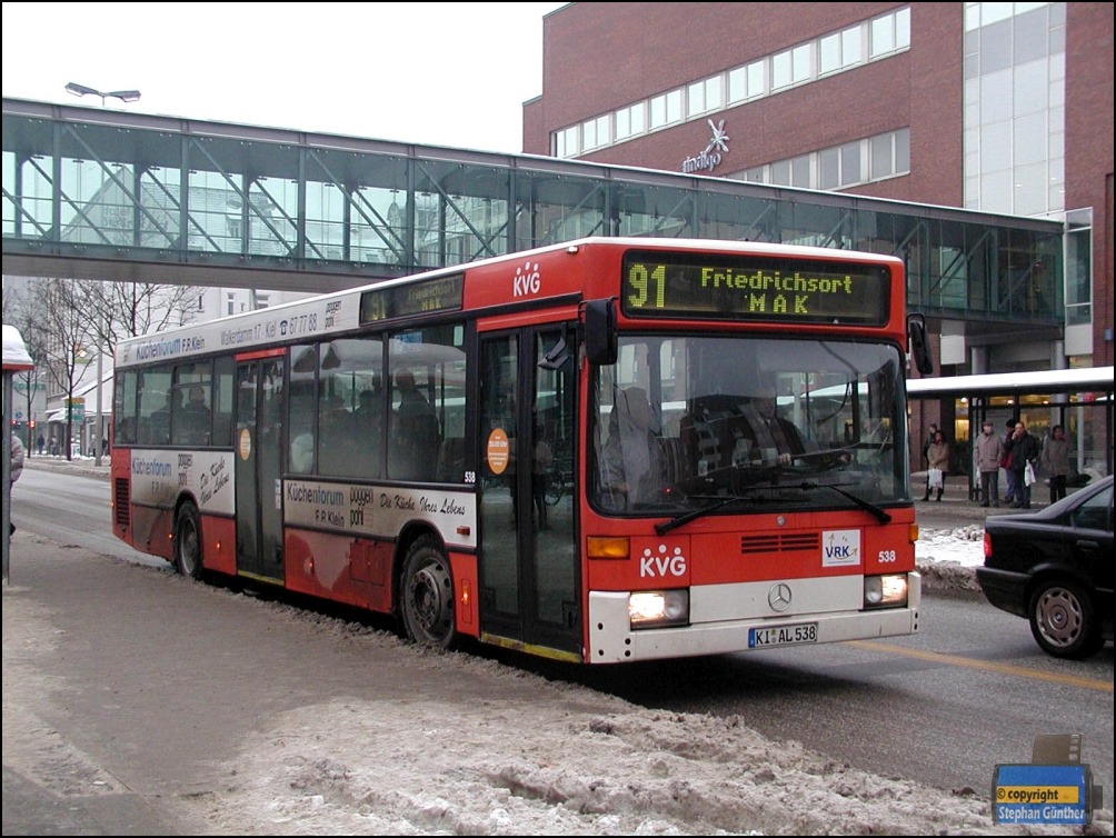 Kiel, Mercedes-Benz O405N2 № 538