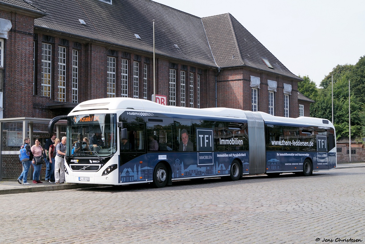 Flensburg, Volvo 7900A Hybrid č. 38
