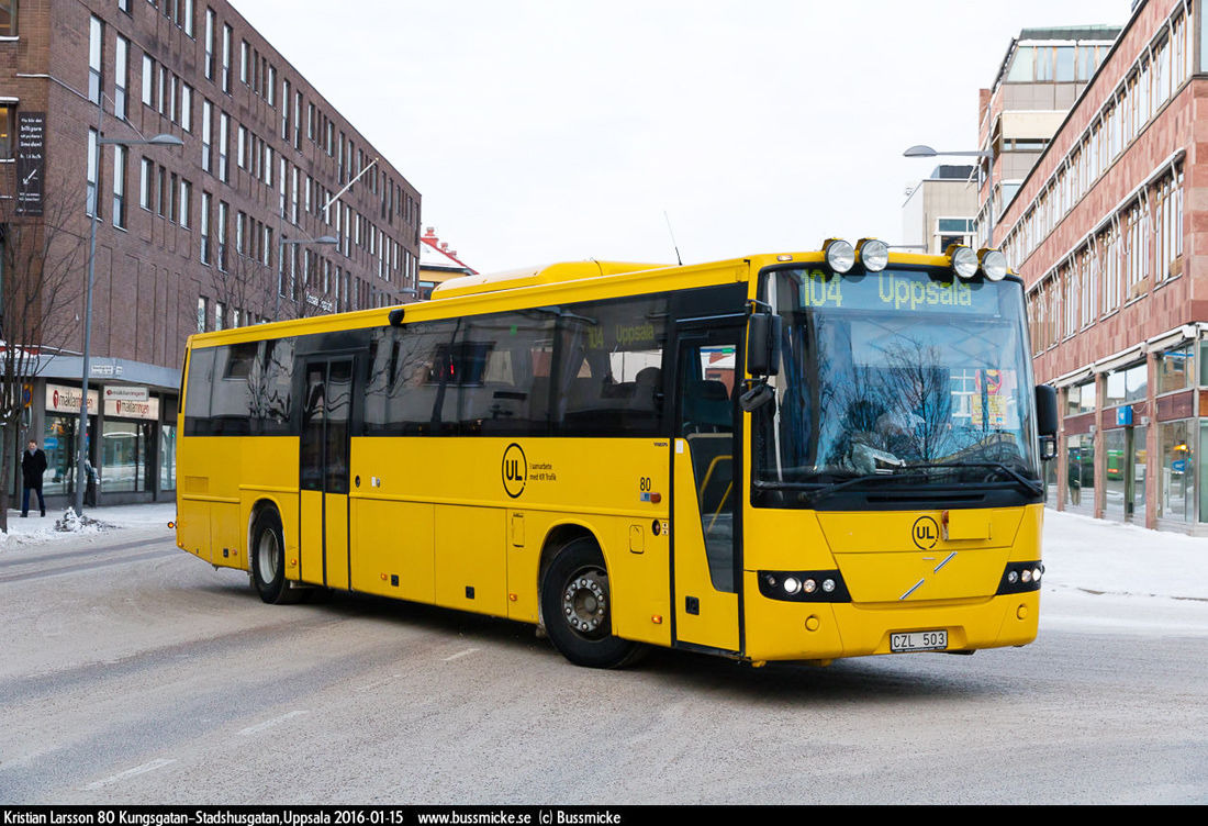 Uppsala, Volvo 8700 # 80