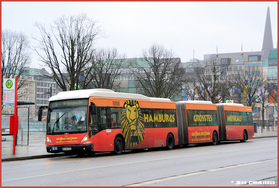Hamburg, Van Hool New AGG300 # 8501