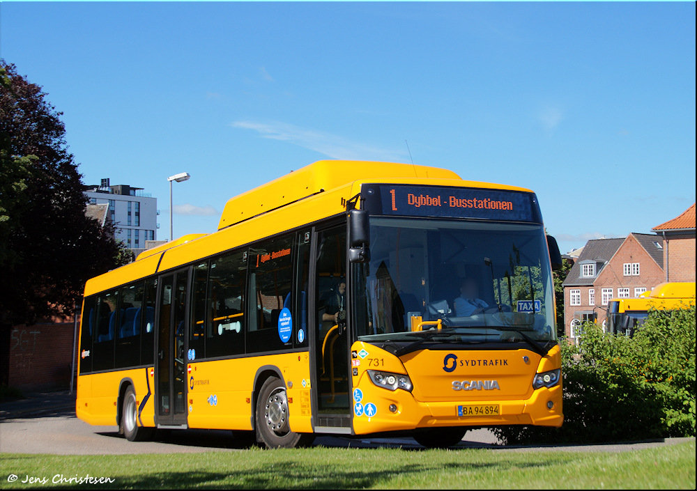Sønderborg, Scania Citywide LE CNG № 731