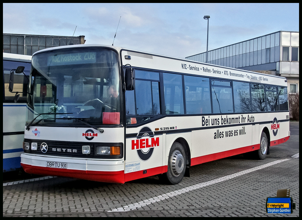 Bad Doberan, Setra S215NR # DBR-U 931