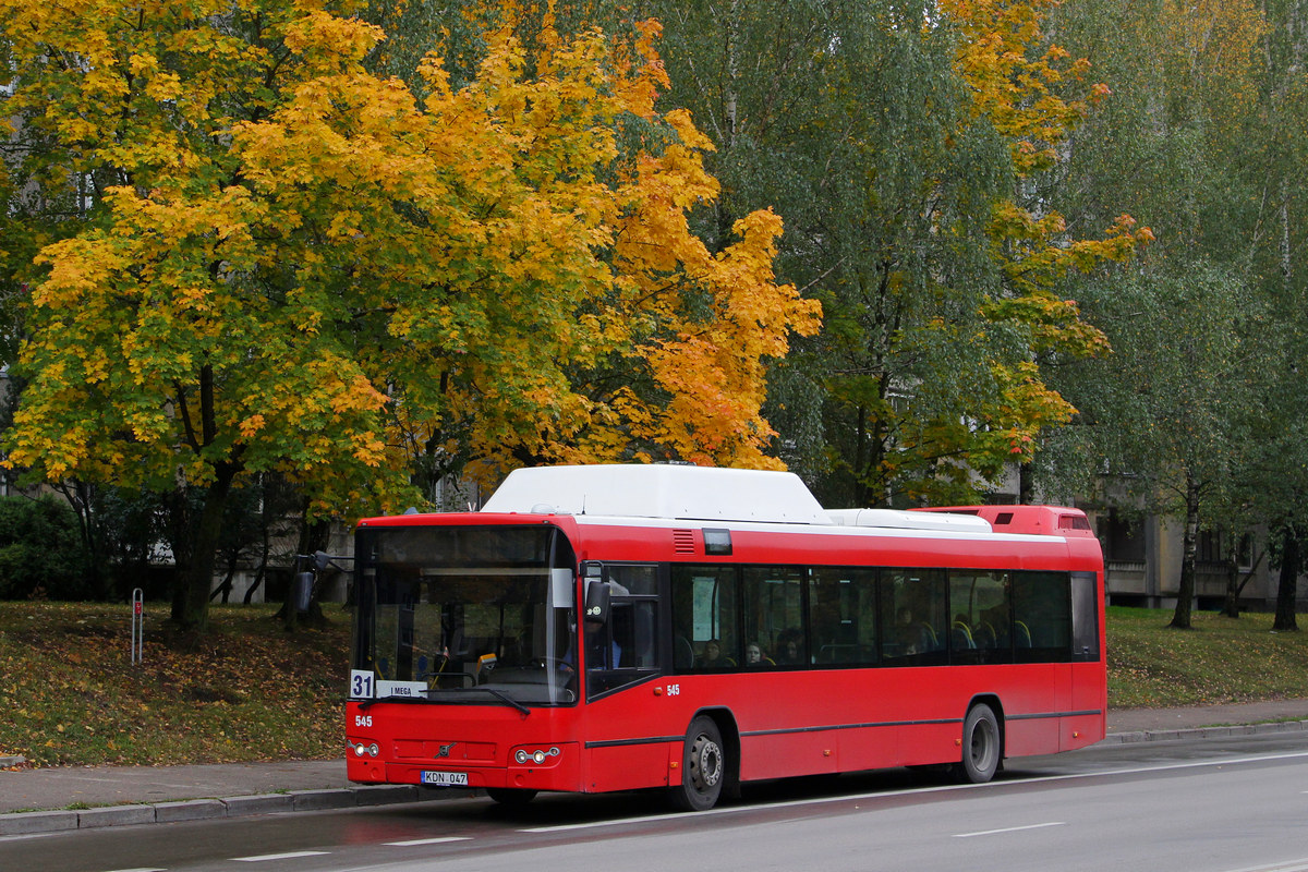 Kaunas, Volvo 7700 CNG # 545