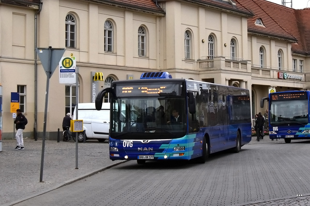 Oranienburg, MAN A21 Lion's City NL283 № OHV-VK 177