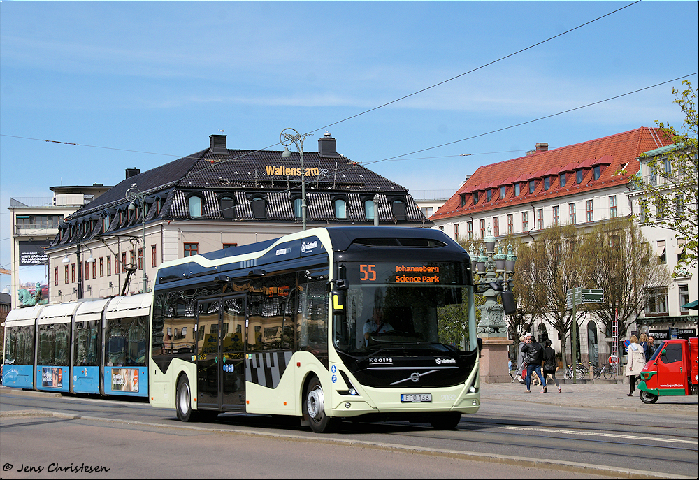 Gothenburg, Volvo 7900 Electric Concept č. 2032