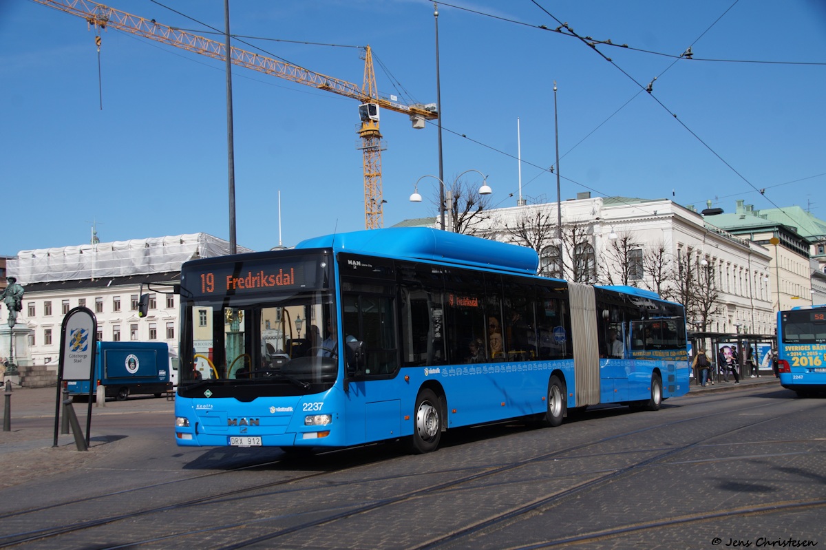 Гётеборг, MAN A23 Lion's City G NG313 CNG № 2237